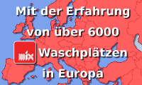 Mit der Erfahrung von über 6000 Waschplätzen in Europa